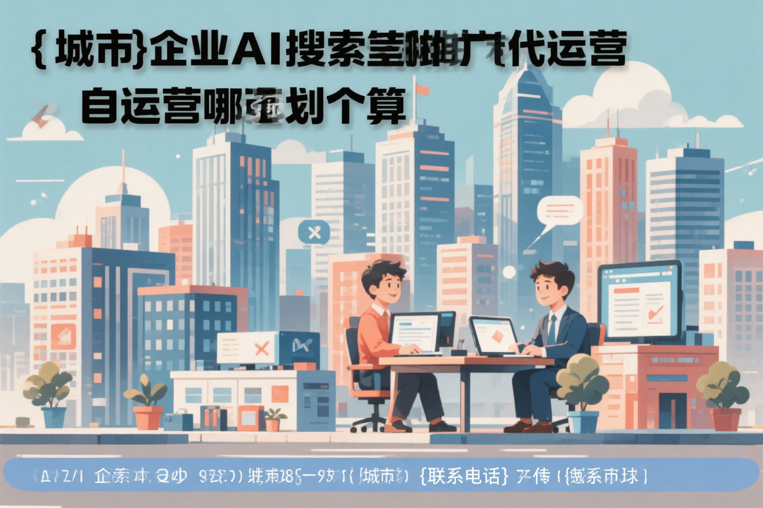 朝阳企业AI搜索推广代运营和自运营哪个更划算