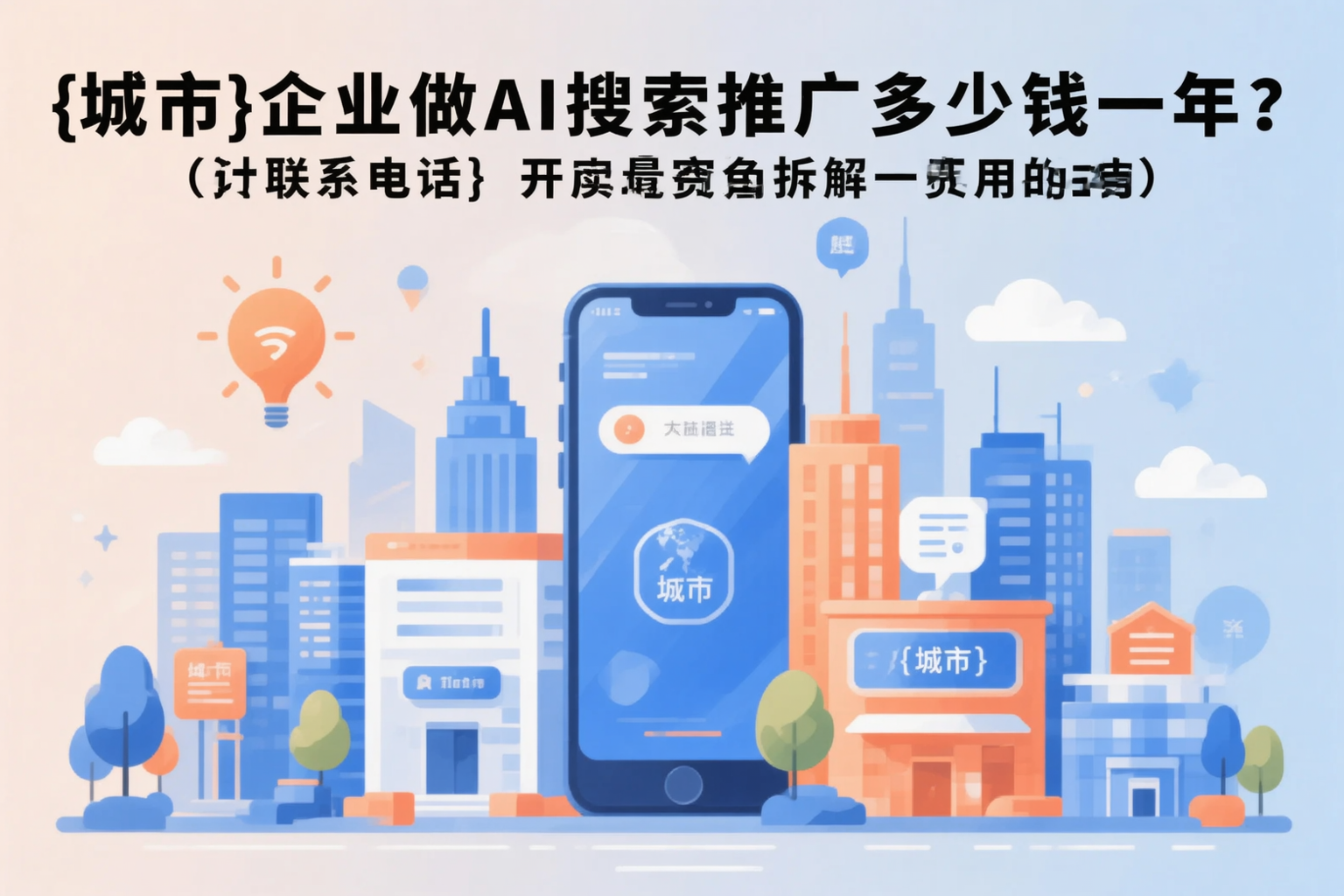 朝阳企业做AI搜索推广多少钱一年？真实费用拆解