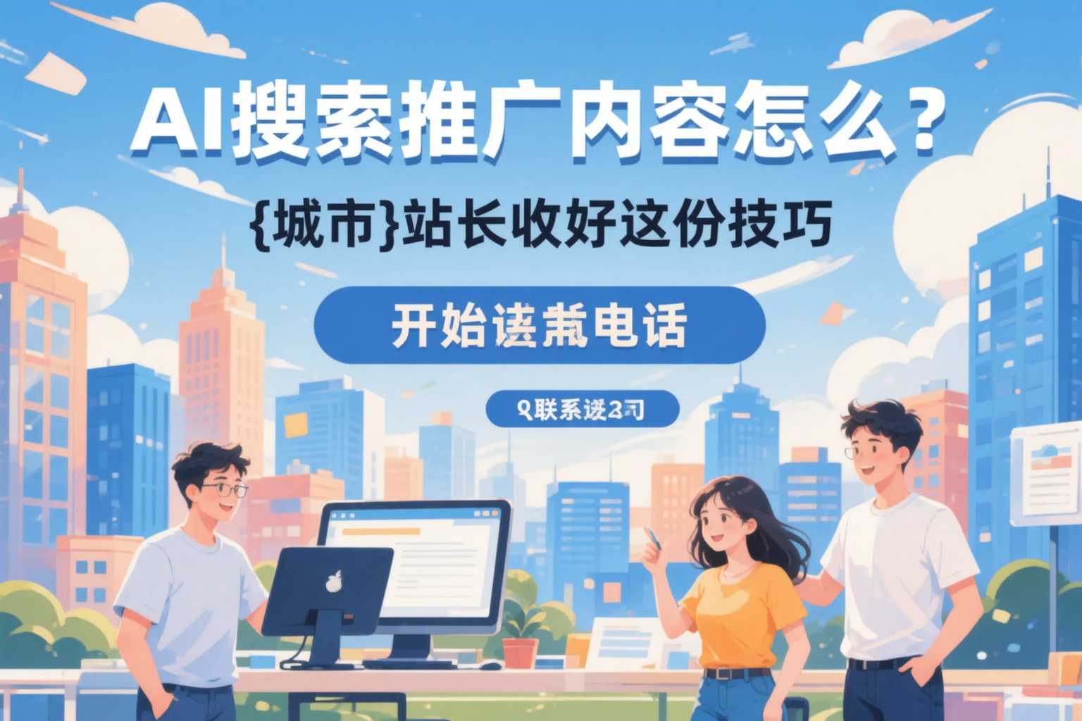 AI搜索推广内容怎么写？朝阳站长收好这份技巧