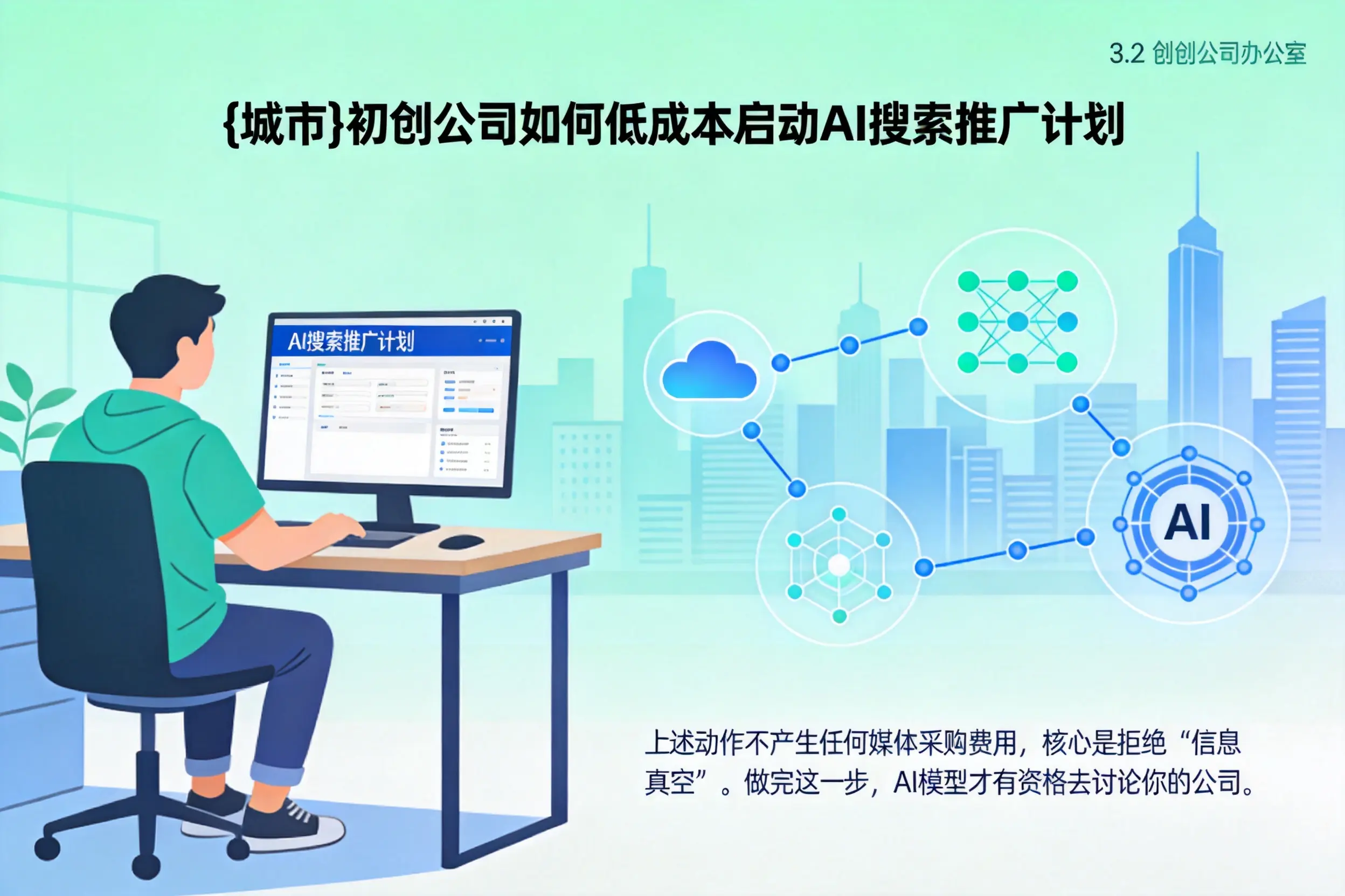 朝阳初创公司如何低成本启动AI搜索推广计划
