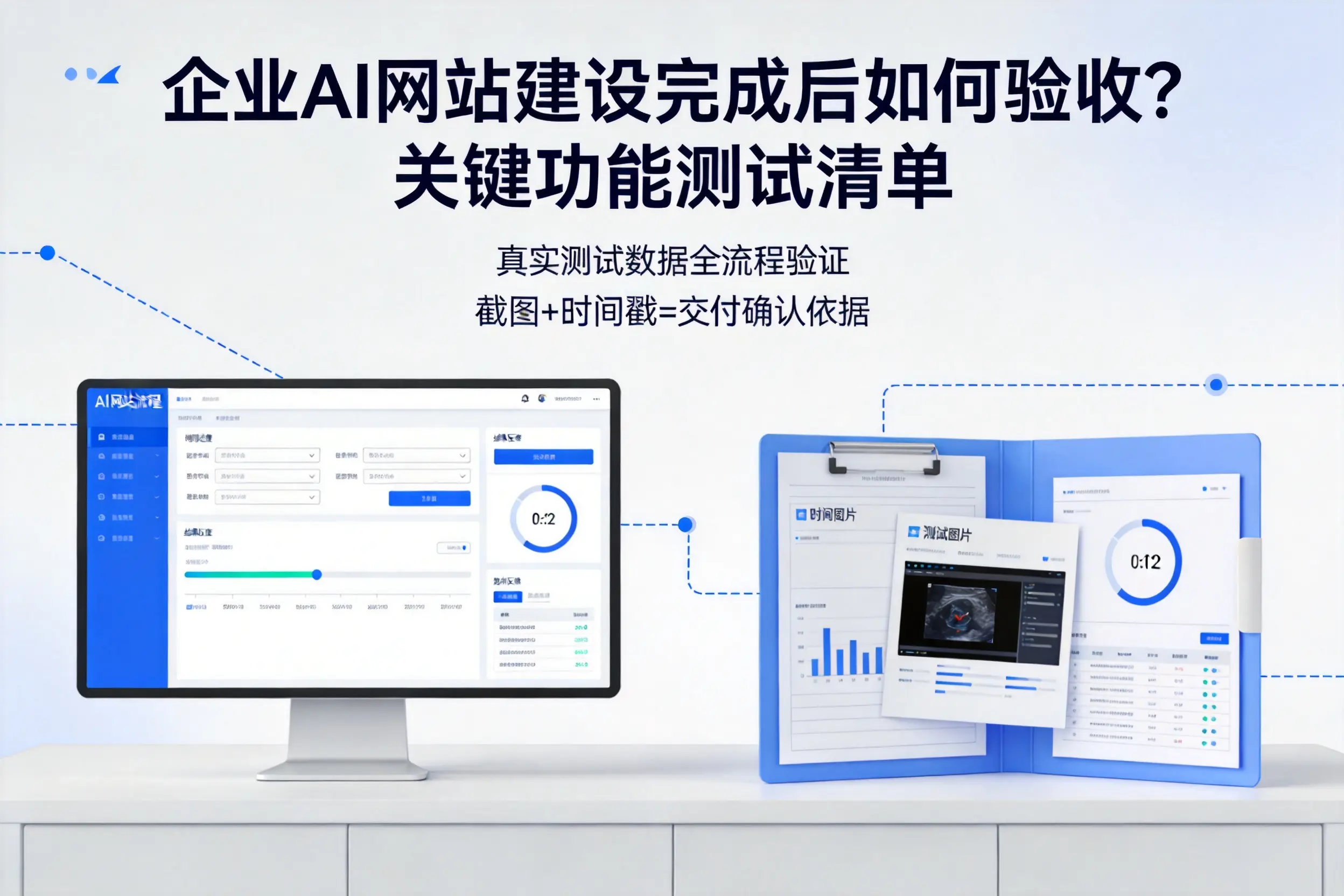 朝阳企业AI网站建设完成后如何验收？关键功能测试清单