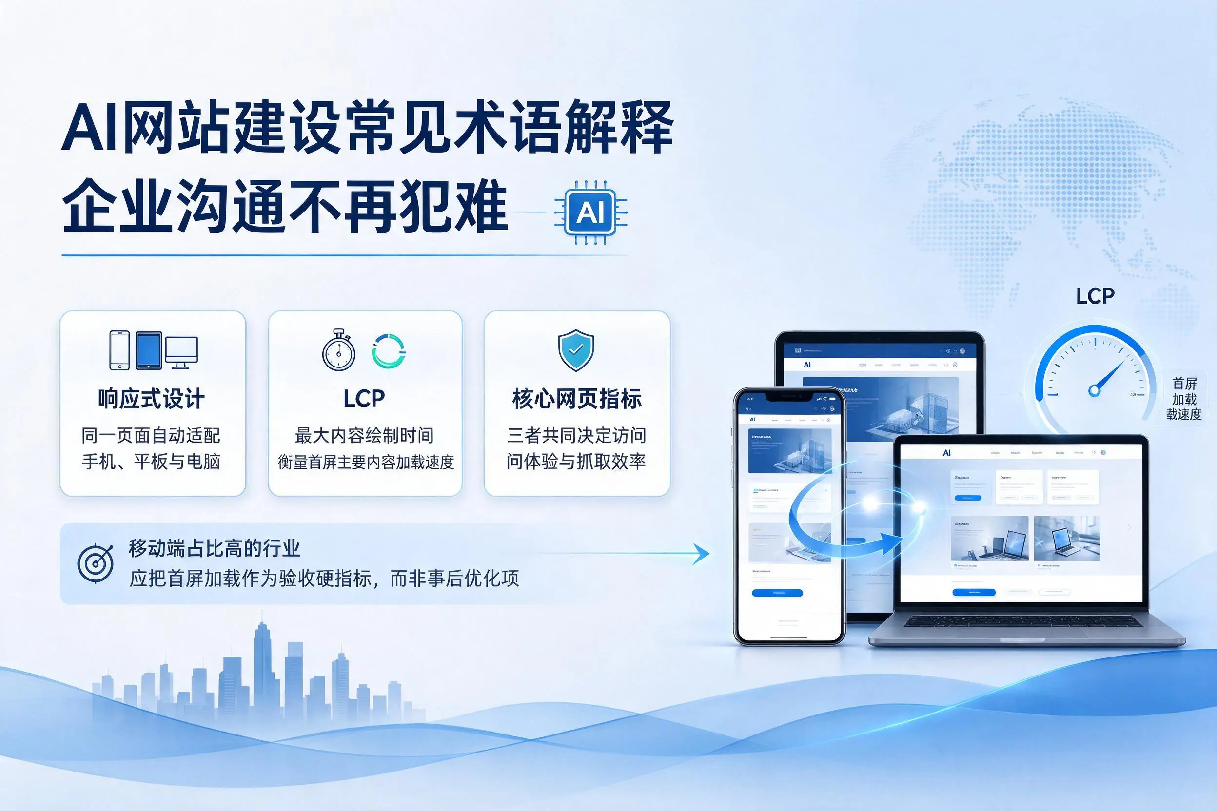 AI网站建设常见术语解释,朝阳企业沟通不再犯难