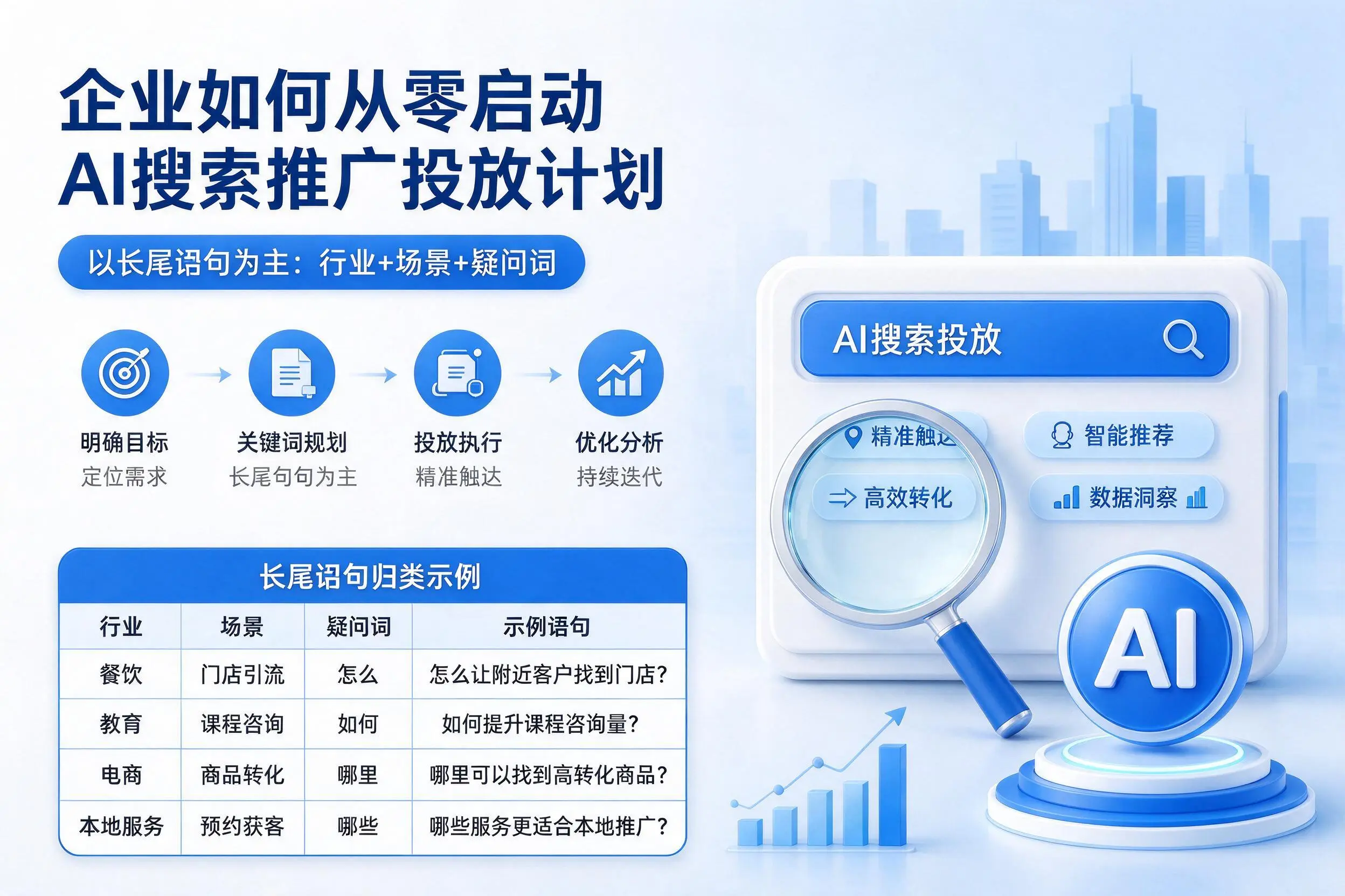 朝阳企业如何从零启动AI搜索推广投放计划